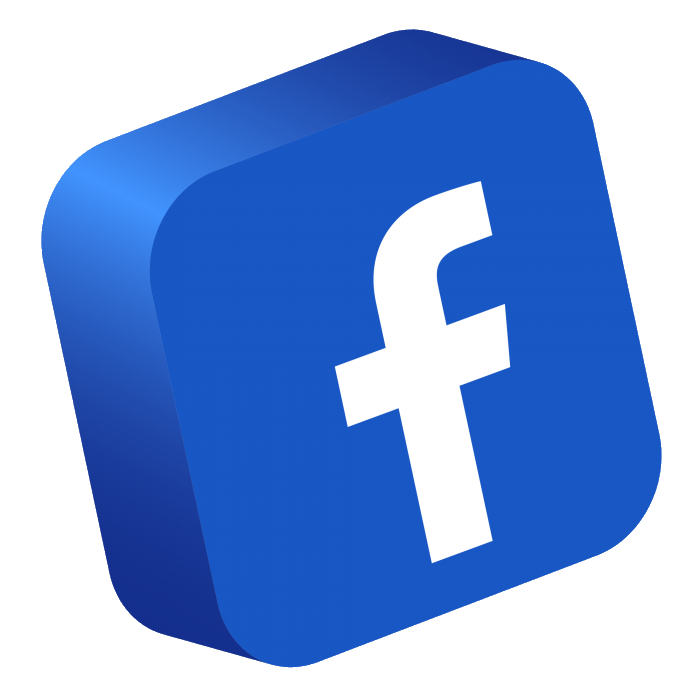 Facebook-logo-3d-button-social-media-png-4